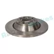 Jeu de 2 disques de frein arrière RAP BRAKES R-D0410 - Visuel 2