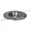 Jeu de 2 disques de frein arrière RAP BRAKES R-D0410 - Visuel 3