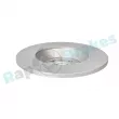 Jeu de 2 disques de frein arrière RAP BRAKES R-D0410C - Visuel 3