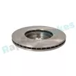 Jeu de 2 disques de frein avant RAP BRAKES R-D0412 - Visuel 3