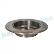 Jeu de 2 disques de frein arrière RAP BRAKES R-D0413 - Visuel 3