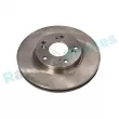 Jeu de 2 disques de frein avant RAP BRAKES R-D0414 - Visuel 1