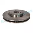 Jeu de 2 disques de frein avant RAP BRAKES R-D0417 - Visuel 2