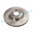 Jeu de 2 disques de frein avant RAP BRAKES R-D0418 - Visuel 1