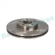 Jeu de 2 disques de frein avant RAP BRAKES R-D0418 - Visuel 2