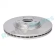Jeu de 2 disques de frein avant RAP BRAKES R-D0418C - Visuel 2