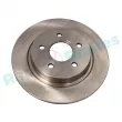 Jeu de 2 disques de frein arrière RAP BRAKES R-D0419 - Visuel 1