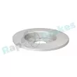 Jeu de 2 disques de frein arrière RAP BRAKES R-D0419C - Visuel 3