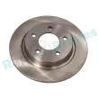 Jeu de 2 disques de frein arrière RAP BRAKES R-D0420 - Visuel 1