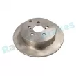 Jeu de 2 disques de frein arrière RAP BRAKES R-D0422 - Visuel 1