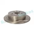 Jeu de 2 disques de frein arrière RAP BRAKES R-D0422 - Visuel 2