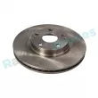 Jeu de 2 disques de frein avant RAP BRAKES R-D0424 - Visuel 1