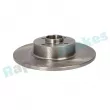 Jeu de 2 disques de frein arrière RAP BRAKES R-D0425 - Visuel 2