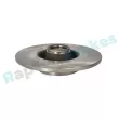 Jeu de 2 disques de frein arrière RAP BRAKES R-D0425 - Visuel 3
