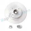 Jeu de 2 disques de frein arrière RAP BRAKES R-D0425C - Visuel 1