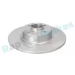 Jeu de 2 disques de frein arrière RAP BRAKES R-D0425C - Visuel 3