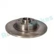 Jeu de 2 disques de frein arrière RAP BRAKES R-D0426 - Visuel 2