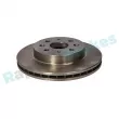 Jeu de 2 disques de frein avant RAP BRAKES R-D0427 - Visuel 2