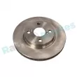 Jeu de 2 disques de frein avant RAP BRAKES R-D0431 - Visuel 1