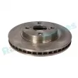 Jeu de 2 disques de frein avant RAP BRAKES R-D0431 - Visuel 2
