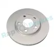Jeu de 2 disques de frein avant RAP BRAKES R-D0434 - Visuel 1