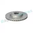 Jeu de 2 disques de frein avant RAP BRAKES R-D0434 - Visuel 2