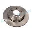 Jeu de 2 disques de frein arrière RAP BRAKES R-D0436 - Visuel 1