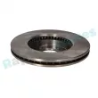 Jeu de 2 disques de frein avant RAP BRAKES R-D0439 - Visuel 3