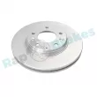 Jeu de 2 disques de frein avant RAP BRAKES R-D0439C - Visuel 1