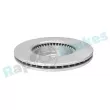 Jeu de 2 disques de frein avant RAP BRAKES R-D0439C - Visuel 3