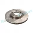 Jeu de 2 disques de frein avant RAP BRAKES R-D0440 - Visuel 1