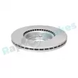 Jeu de 2 disques de frein avant RAP BRAKES R-D0440C - Visuel 3