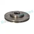 Jeu de 2 disques de frein avant RAP BRAKES R-D0441 - Visuel 2