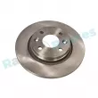 Jeu de 2 disques de frein avant RAP BRAKES R-D0443 - Visuel 1