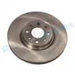 Jeu de 2 disques de frein avant RAP BRAKES R-D0446 - Visuel 1