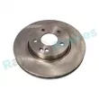Jeu de 2 disques de frein avant RAP BRAKES R-D0449 - Visuel 1