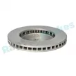 Jeu de 2 disques de frein avant RAP BRAKES R-D0452 - Visuel 3