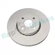 Jeu de 2 disques de frein avant RAP BRAKES R-D0453 - Visuel 1
