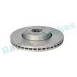 Jeu de 2 disques de frein avant RAP BRAKES R-D0453 - Visuel 2