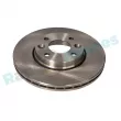Jeu de 2 disques de frein avant RAP BRAKES R-D0454 - Visuel 1