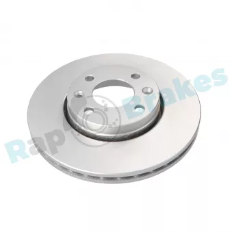 Jeu de 2 disques de frein avant RAP BRAKES R-D0454C