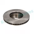 Jeu de 2 disques de frein avant RAP BRAKES R-D0457 - Visuel 3
