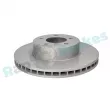 Jeu de 2 disques de frein avant RAP BRAKES R-D0457C - Visuel 2