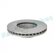 Jeu de 2 disques de frein avant RAP BRAKES R-D0457C - Visuel 3