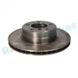 Jeu de 2 disques de frein avant RAP BRAKES R-D0459 - Visuel 2