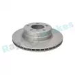 Jeu de 2 disques de frein avant RAP BRAKES R-D0459C - Visuel 2