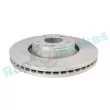 Jeu de 2 disques de frein avant RAP BRAKES R-D0460C - Visuel 2