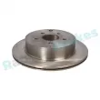 Jeu de 2 disques de frein arrière RAP BRAKES R-D0463 - Visuel 2