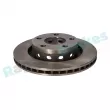 Jeu de 2 disques de frein arrière RAP BRAKES R-D0464 - Visuel 2