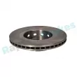 Jeu de 2 disques de frein arrière RAP BRAKES R-D0464 - Visuel 3
